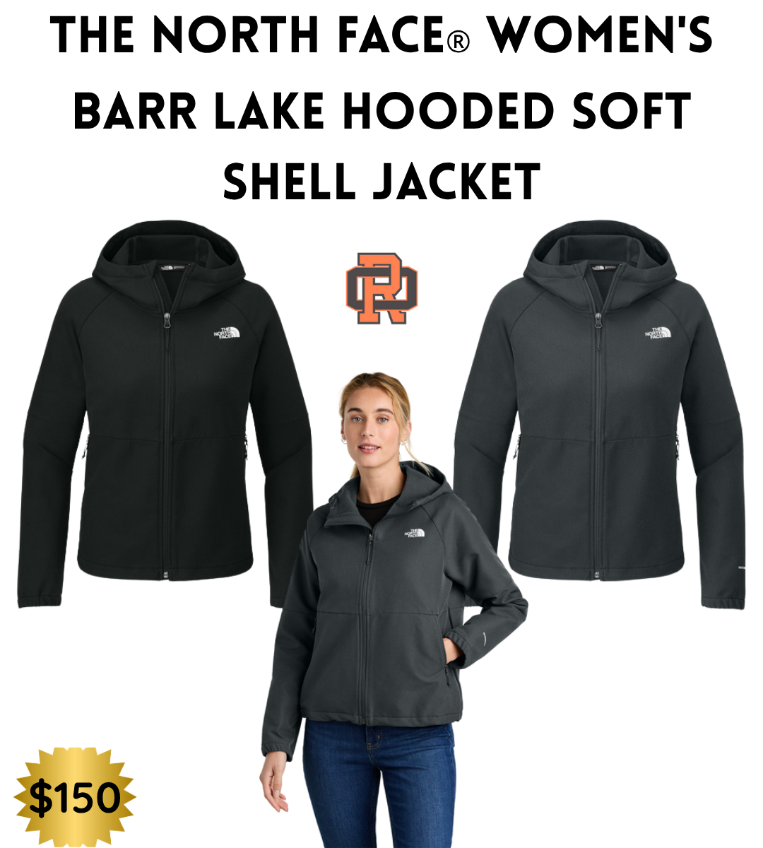 ROFB25 The North Face® Women's Barr Lake Hooded Soft Shell Jacket