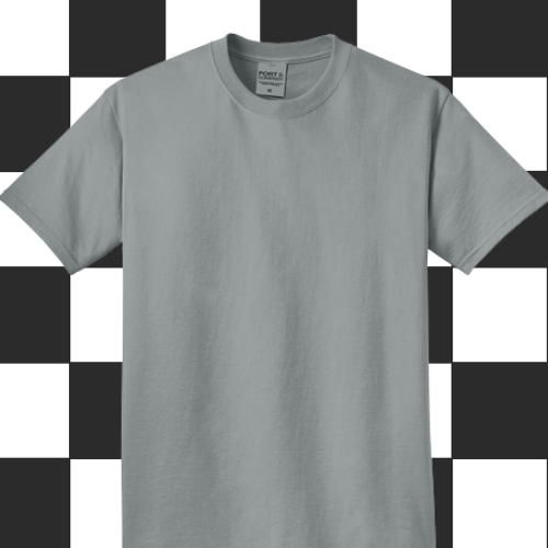 Comfort Color T-Shirt with Patch- Grey
