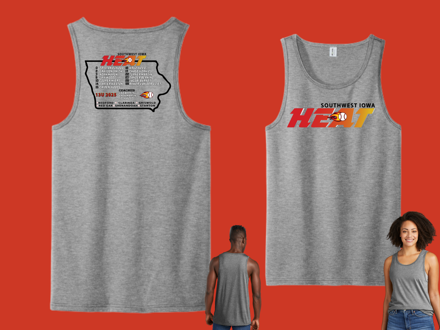 HEAT13U Unisex Tri-Blend Tank