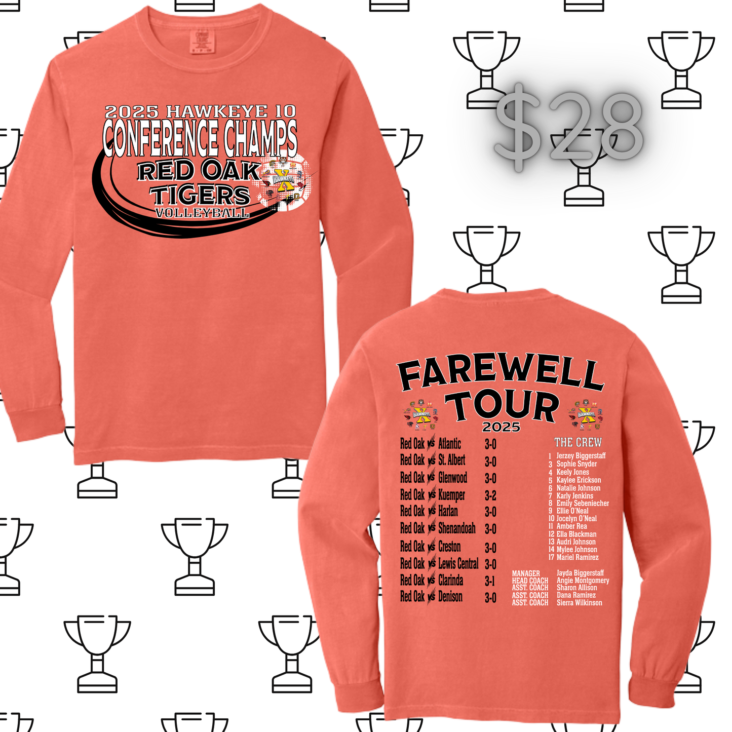 ROVBCC Comfort Colors Long Sleeve T-Shirt - Adult