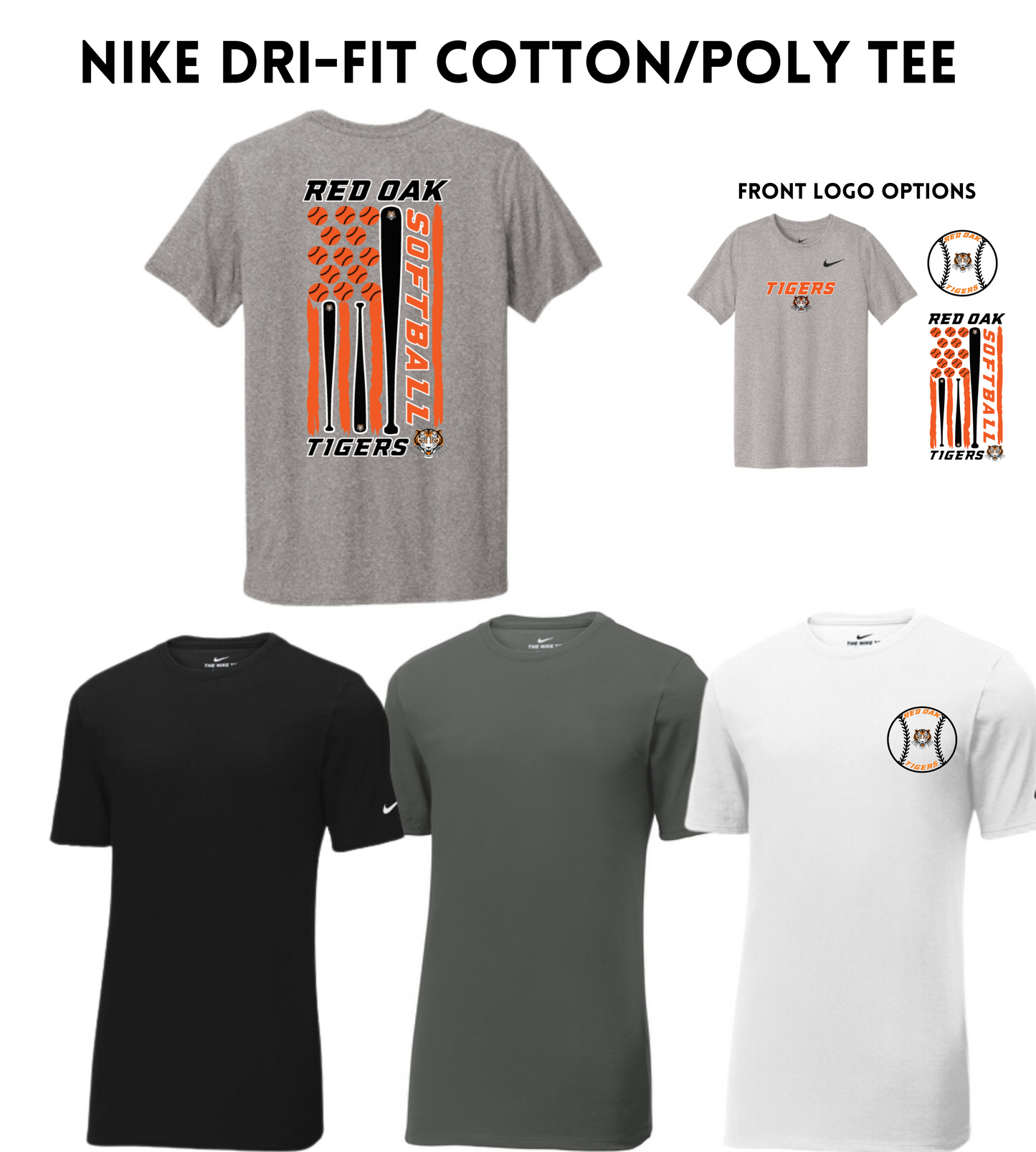 ROSOFT24 Nike Dri-FIT Cotton/Poly Tee