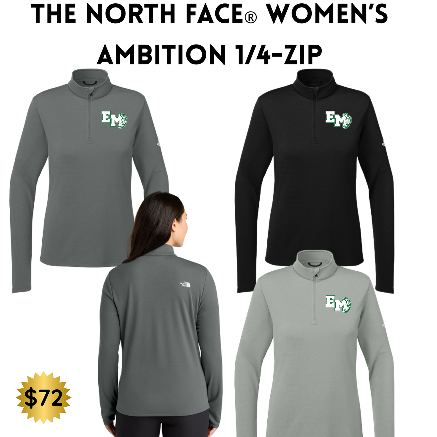 EMAYS25 The North Face® Women’s Ambition 1/4-Zip