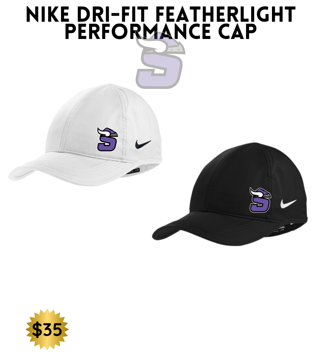 STBB2526 Nike Dri-FIT Featherlight Performance Cap- Size M/L