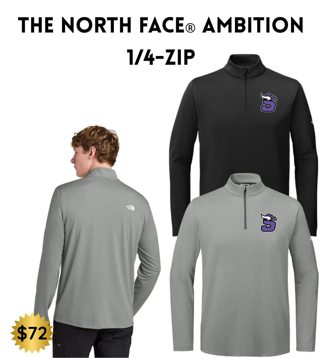 SB25 The North Face® Ambition 1/4-Zip