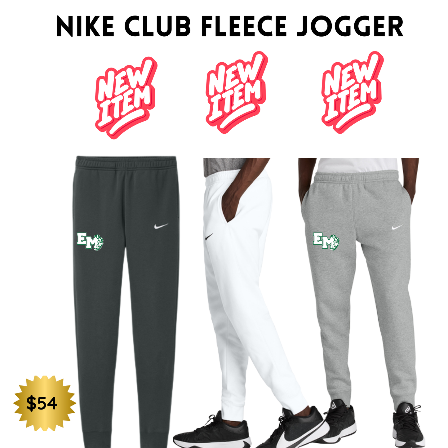 EMAY25 Nike Club Fleece Jogger