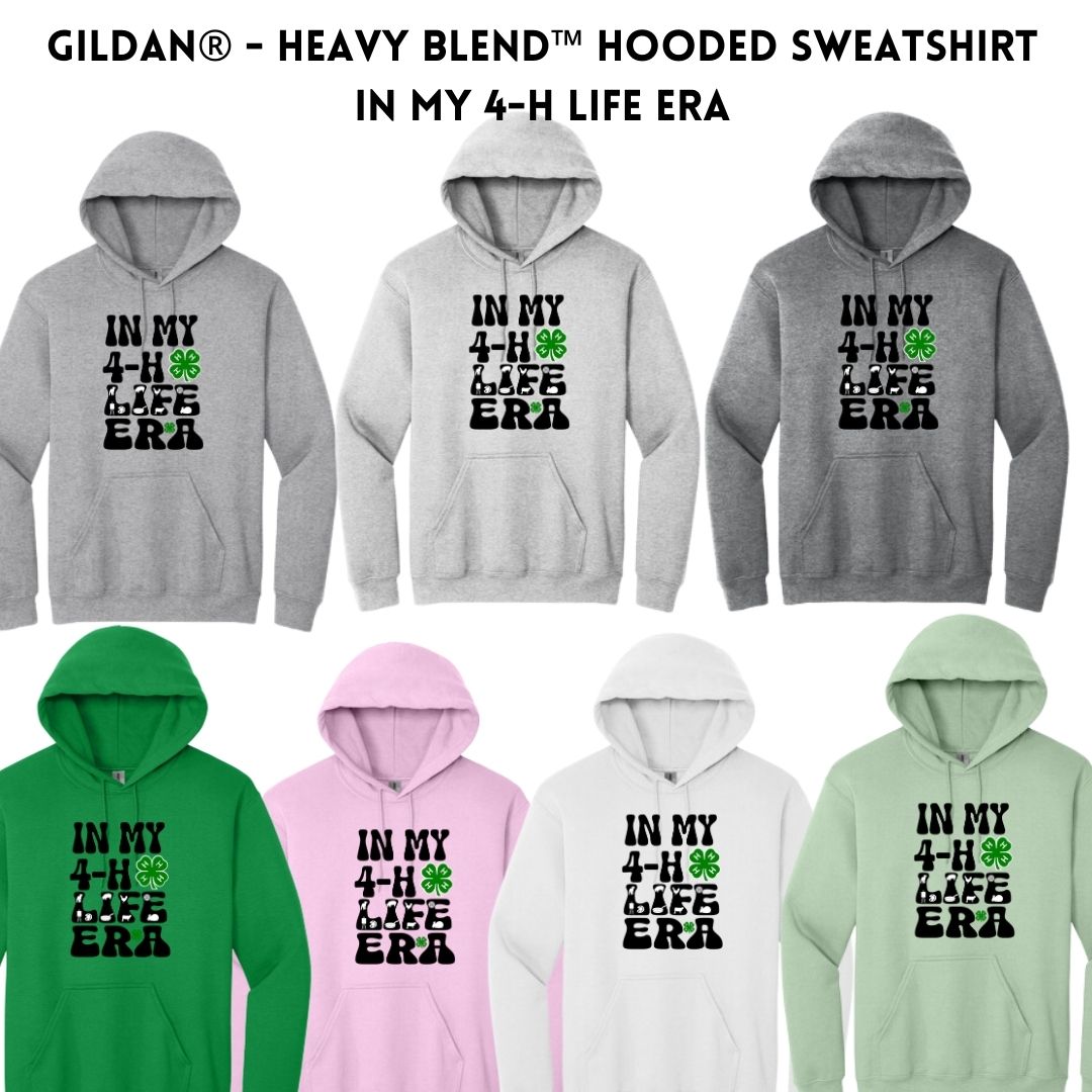 4-H Gildan® - Heavy Blend™ Hooded Sweatshirt In My 4-H Life Era