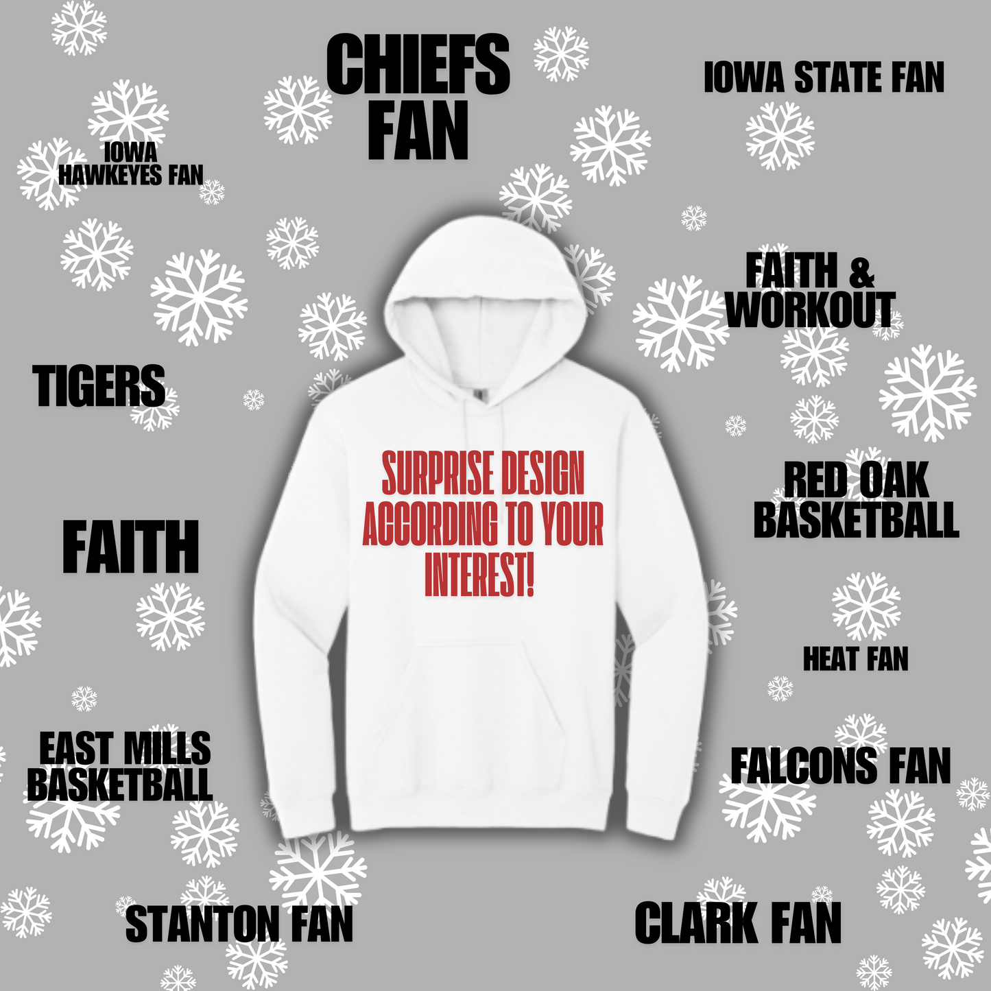 WO Gildan Hoodie With Design!