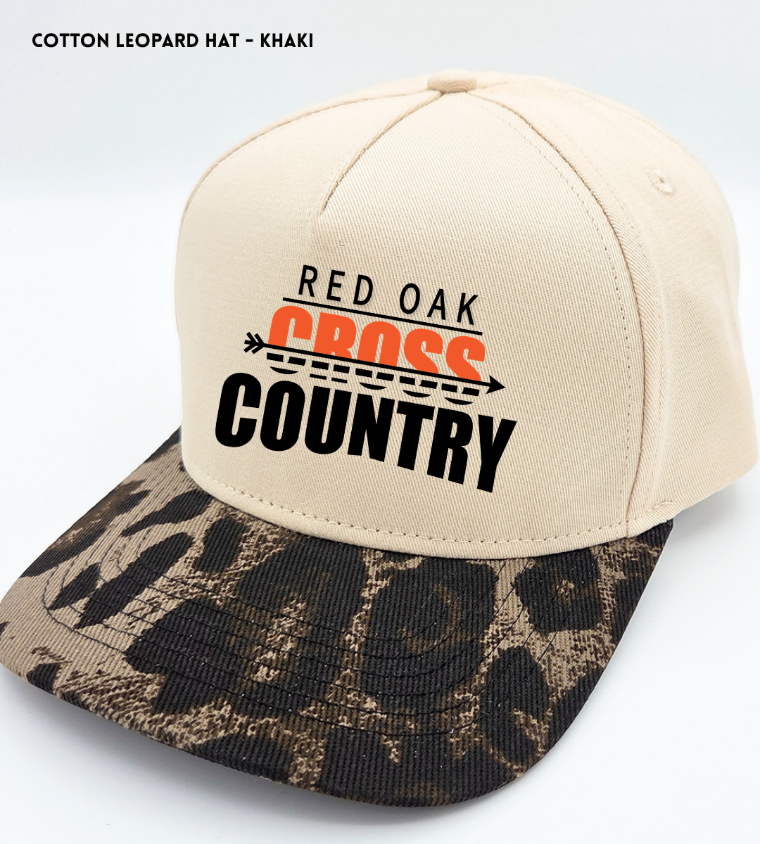 ROCC26 TT Cotton Leopard Hat - Khaki