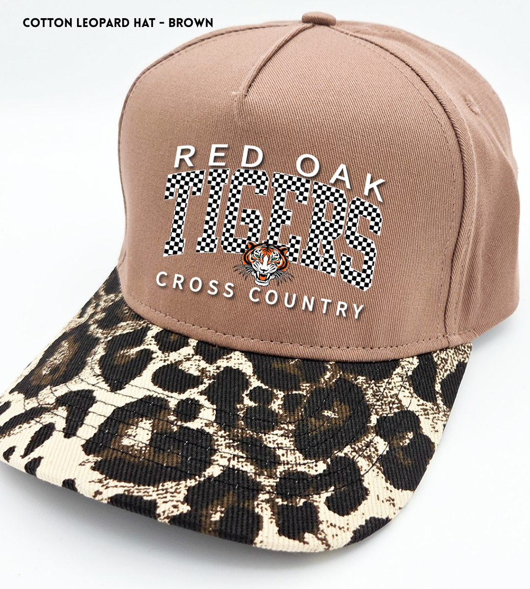 ROCC26 TT Cotton Leopard Hat - Brown