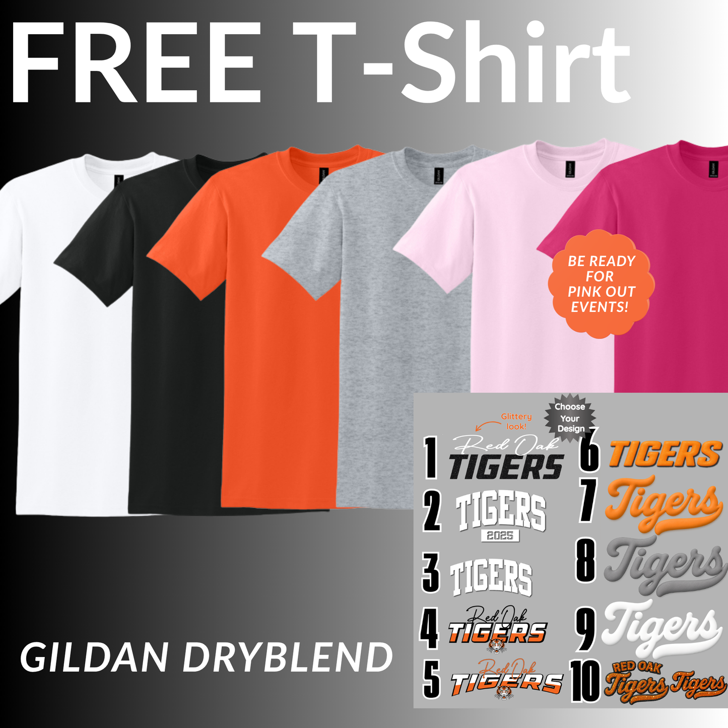 TFD Comfort Colors Tee (Adult Unisex Sizes)