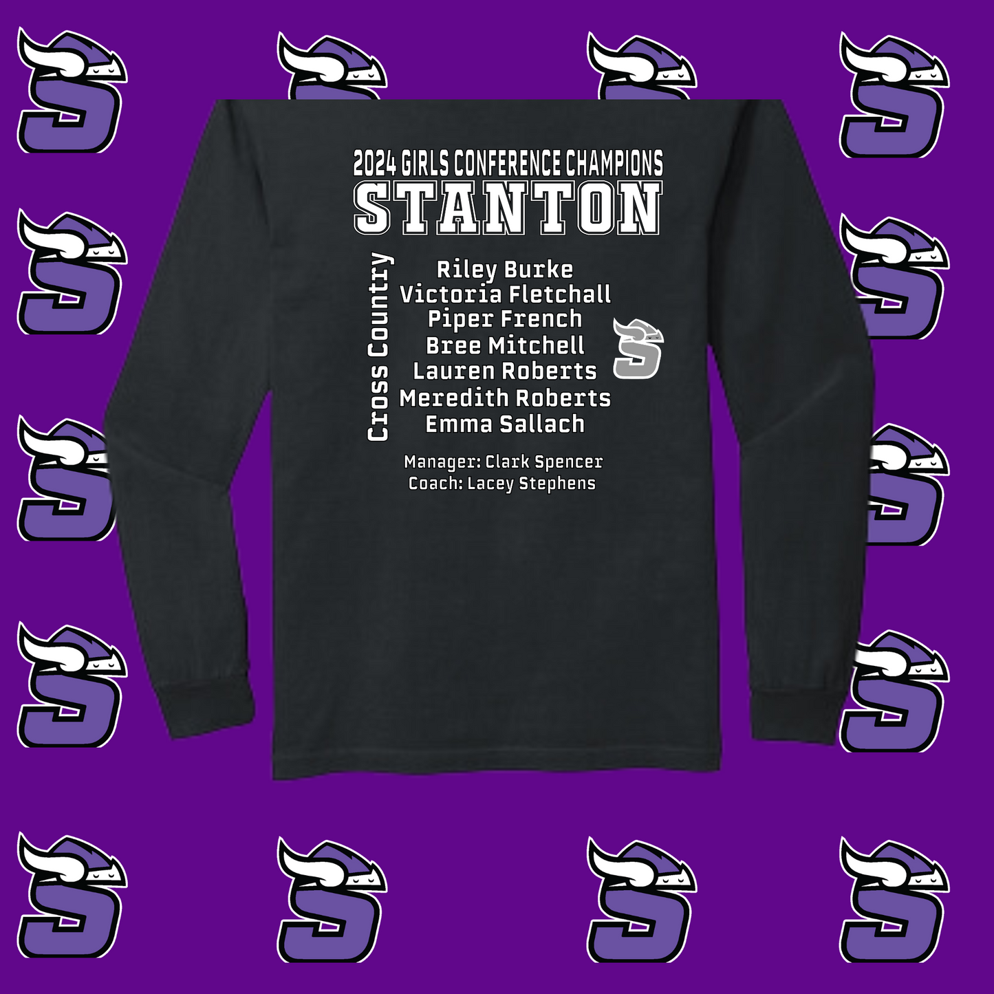 SCCC Cross Country Corner Conference Champion Long Sleeve T-Shirt