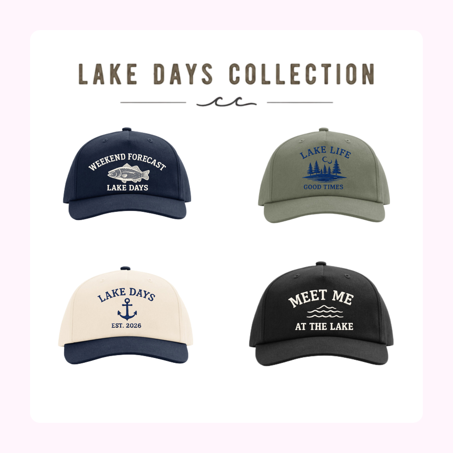 LD 356 Day at the Lake Hats