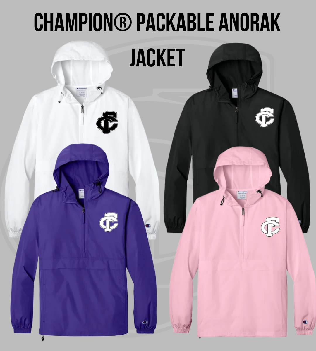 FCP26 Champion® Packable Anorak Jacket
