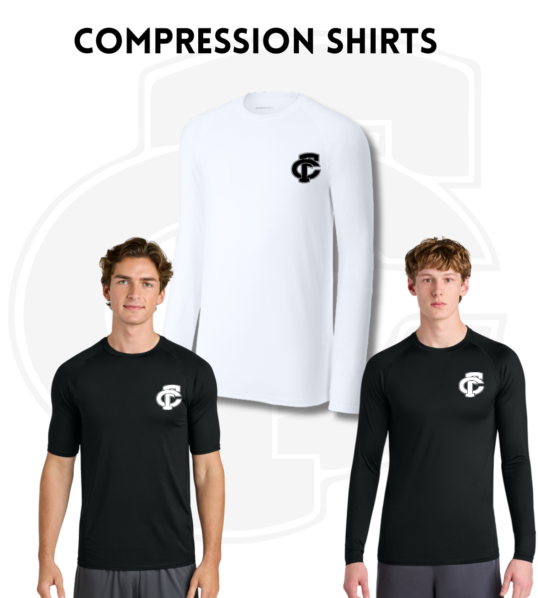 FCP 49734 Compression Tee With FC Logo