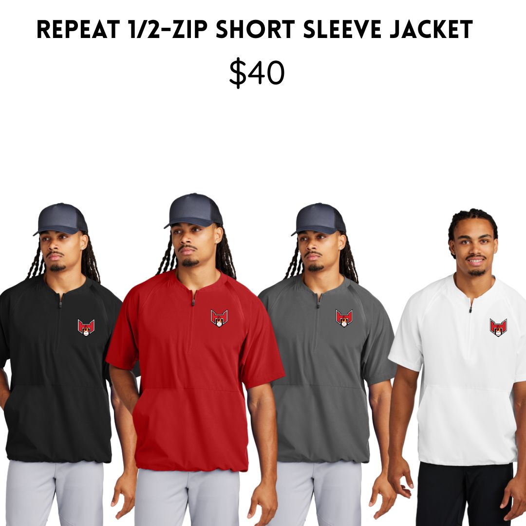 SWIHBB Repeat 1/2-Zip Short Sleeve Jacket