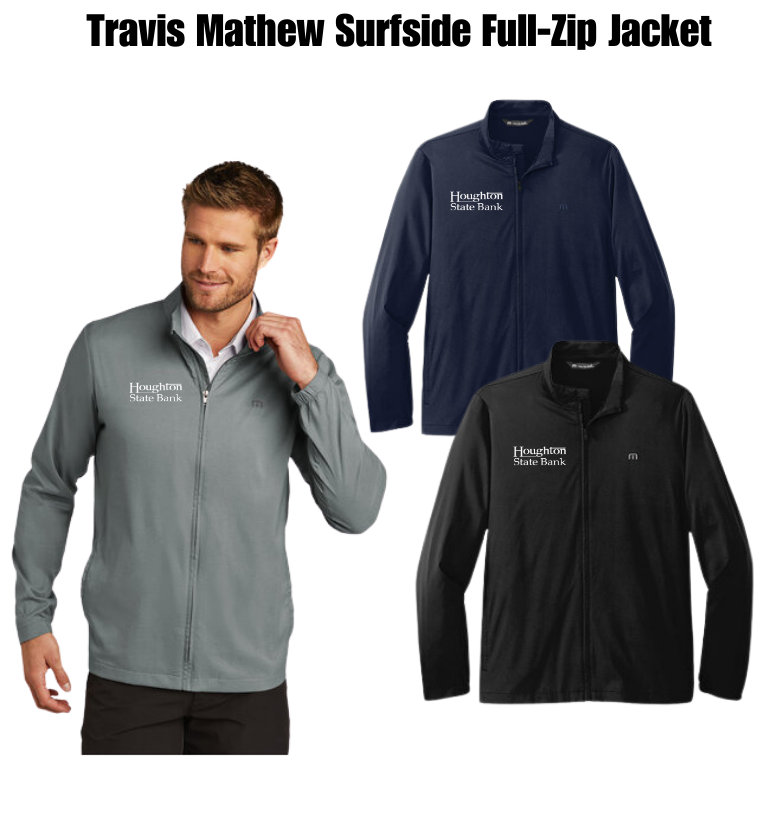 HSB TravisMathew Surfside Full-Zip Jacket