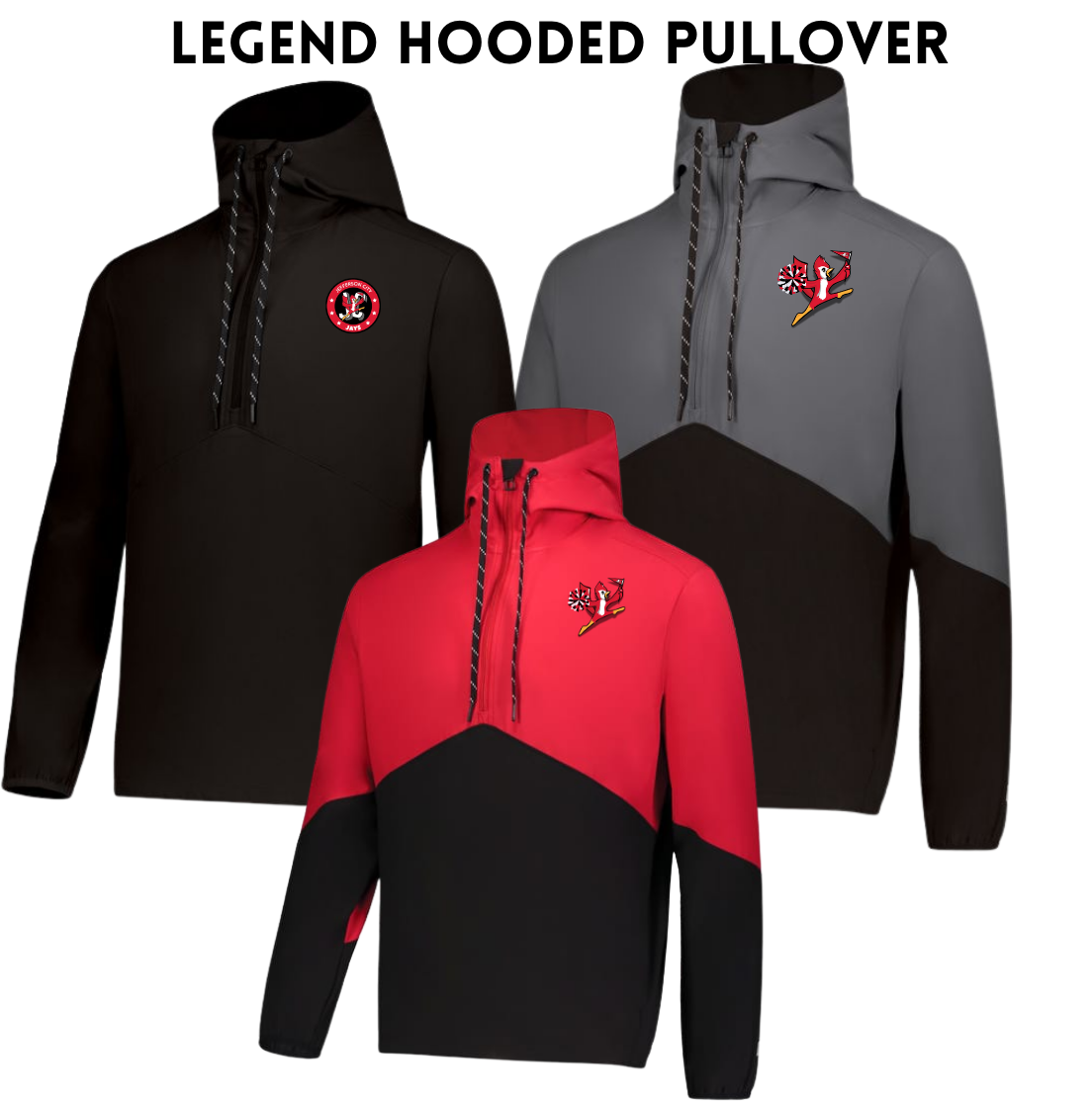 JCDT25 Russell Legend Hooded Pullover