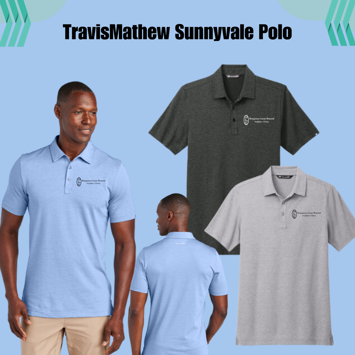 MCMH TM1MAA369 TravisMathew Sunnyvale Polo
