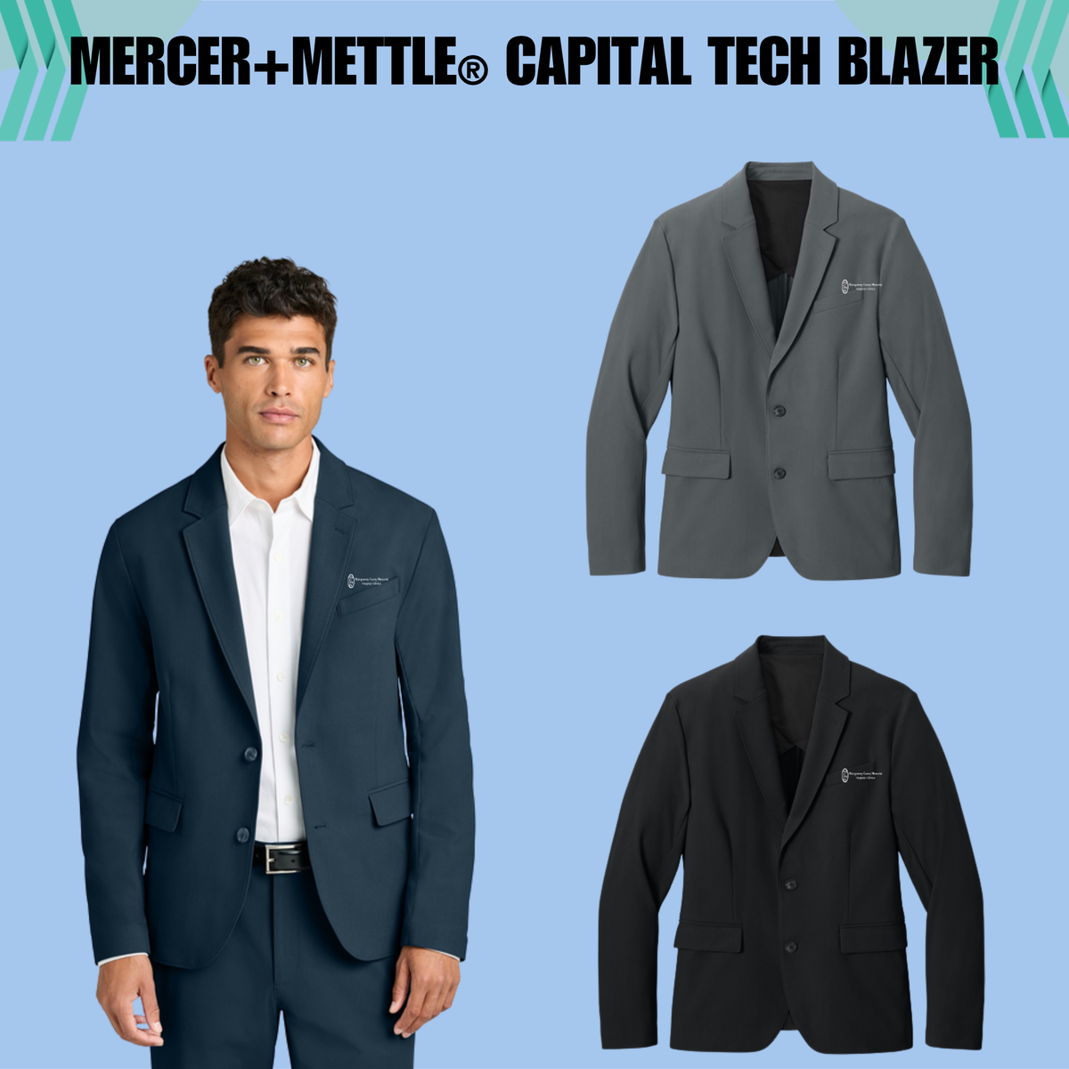 MCMH MM3032 Mercer & Mettle Tech Blazer