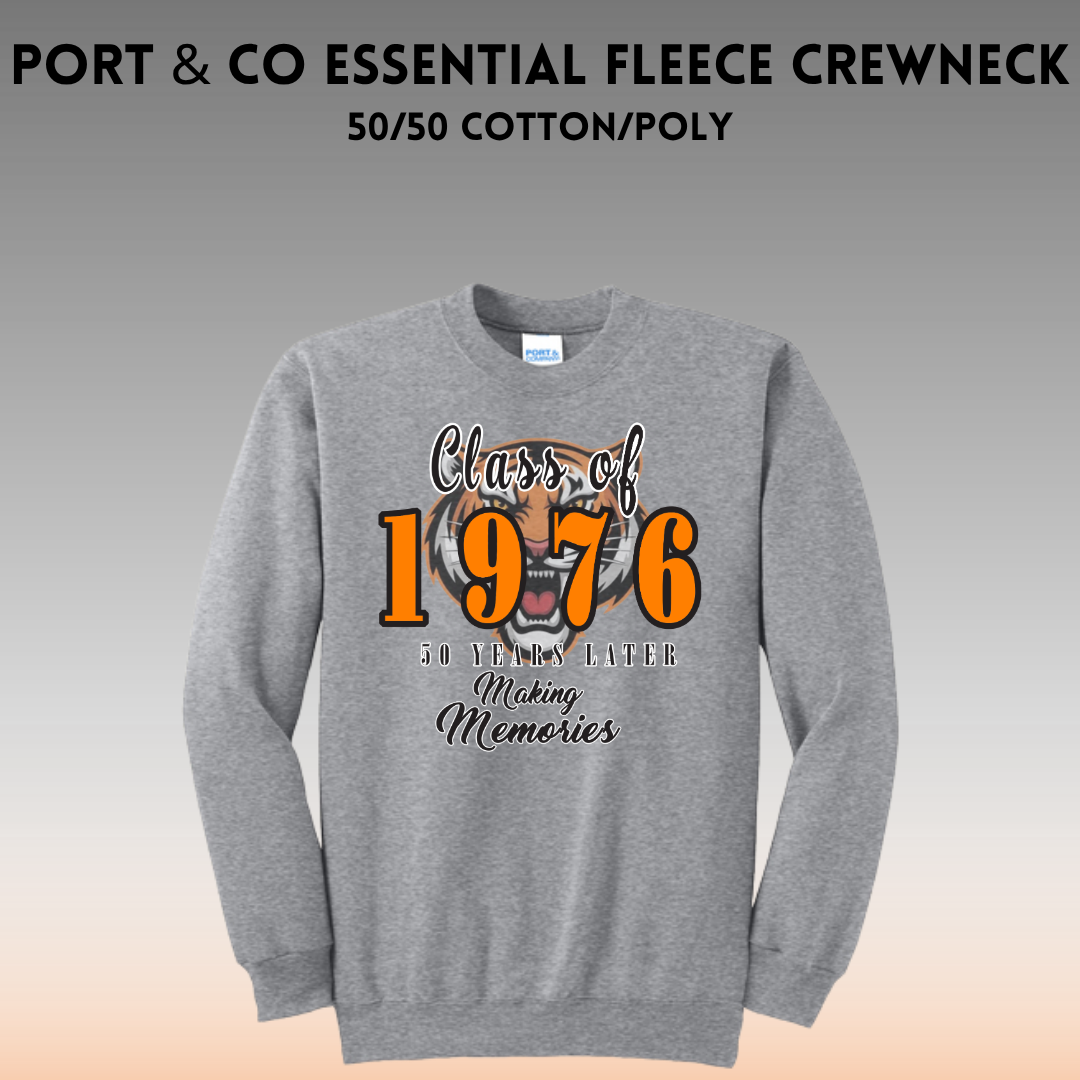 CO1976 PC90 Port & Co Essential Crewneck Sweatshirt