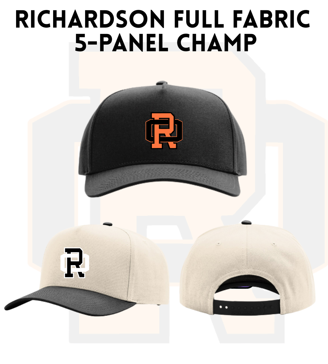 ROSB26 323FPC Richardson Full Fabric 5-Panel Champ