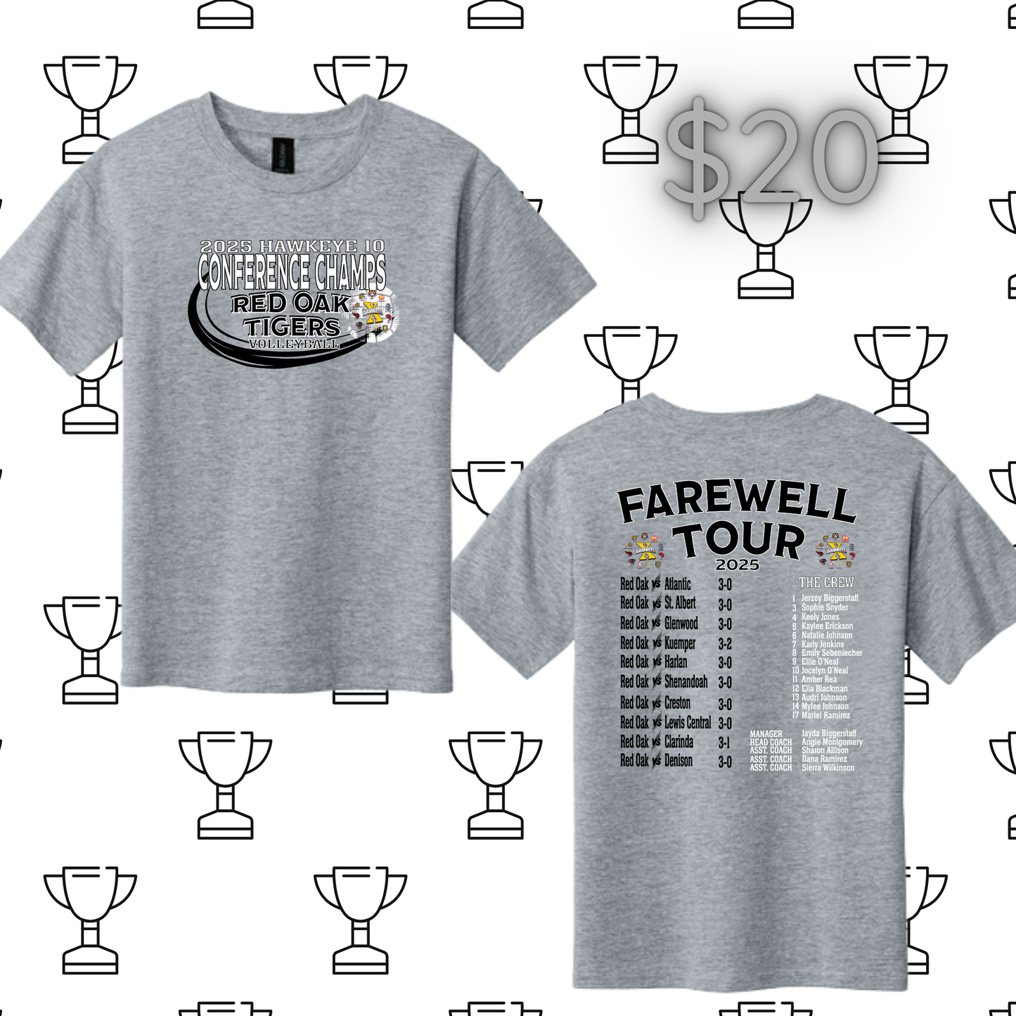 ROVBCC Youth TShirt - Grey