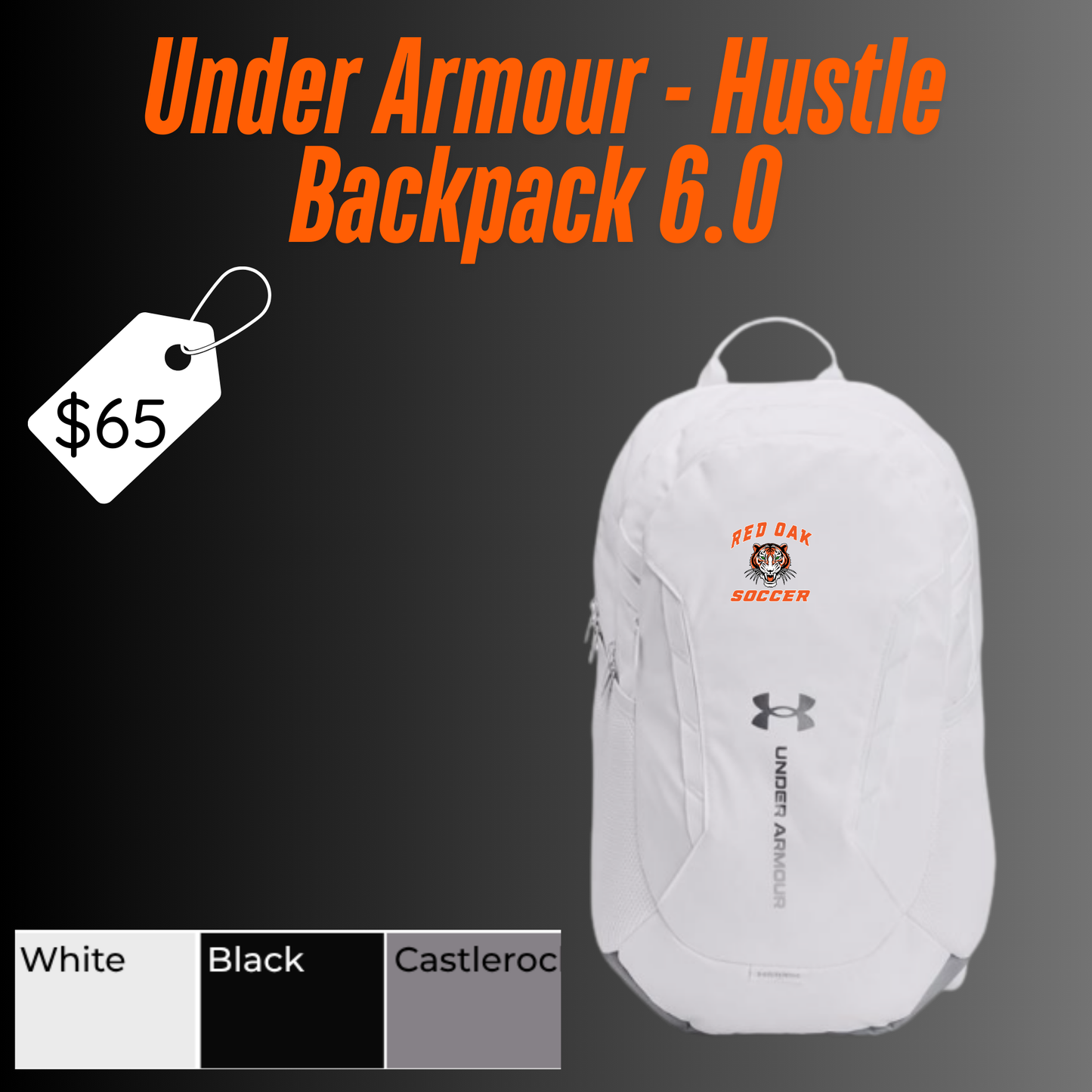 ROS25 UA Hustle 6.0 Backpack