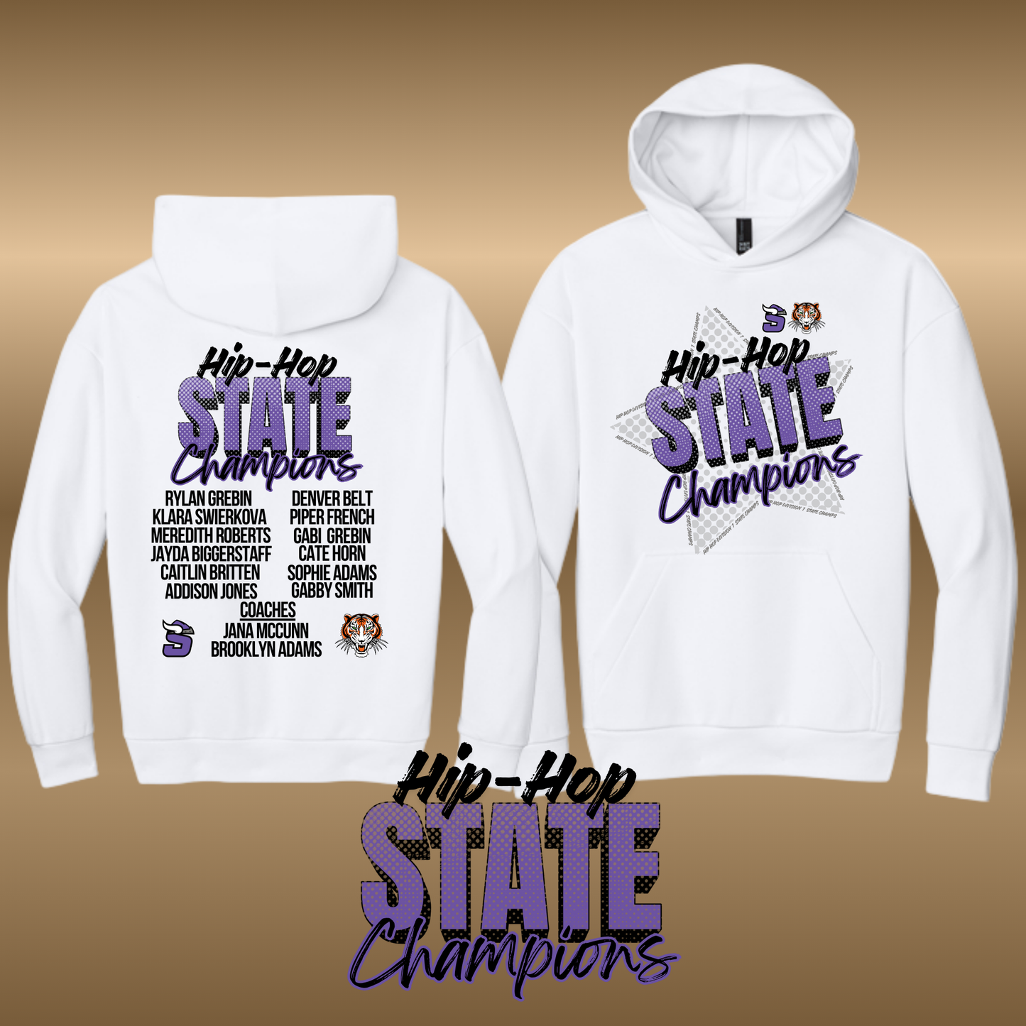SSDC District® V.I.T.™ Heavyweight Fleece Hoodie - White