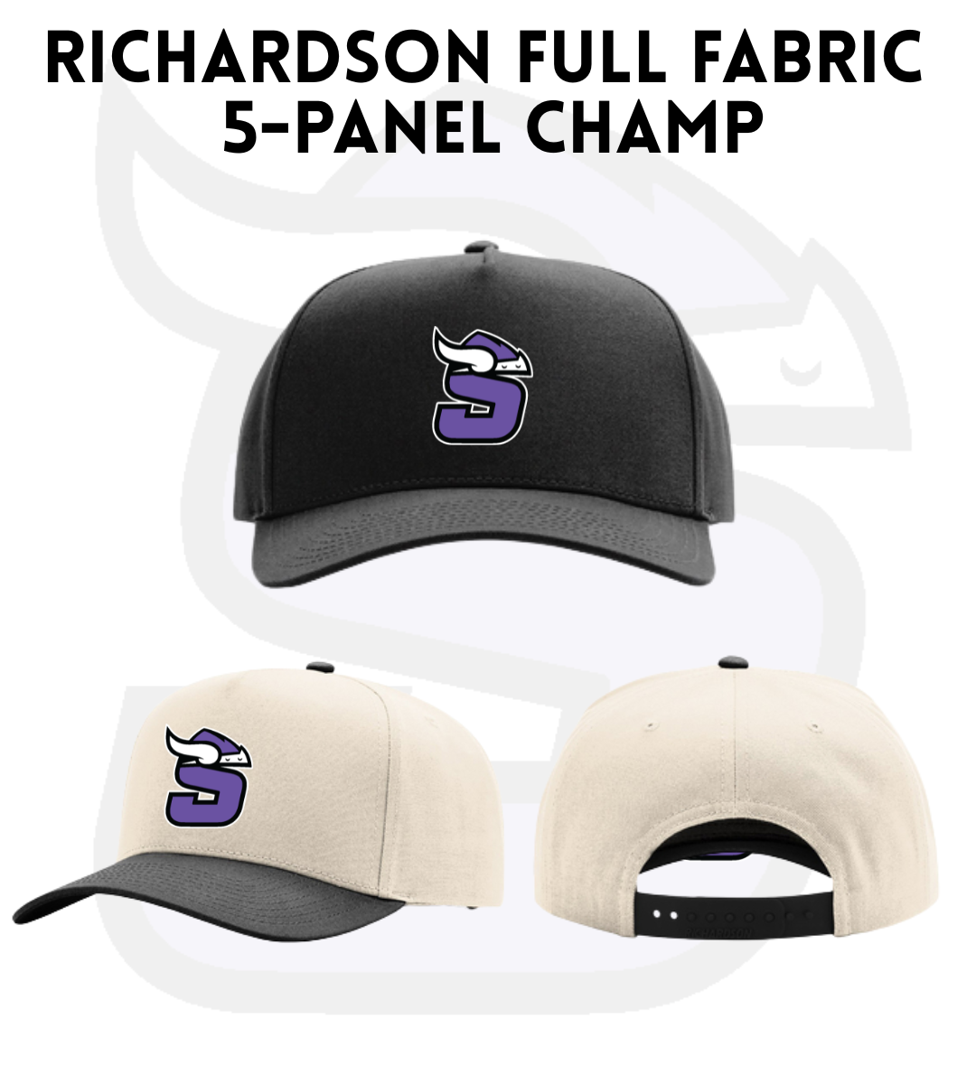 SBBS26 323FPC Richardson Full Fabric 5-Panel Champ