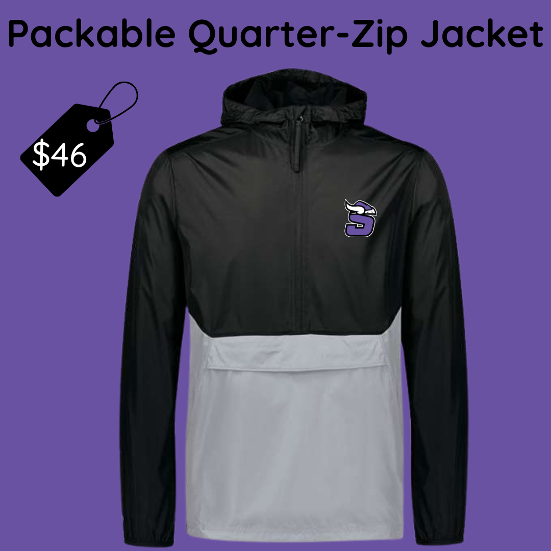 SBTF Packable Quarter-Zip Jacket