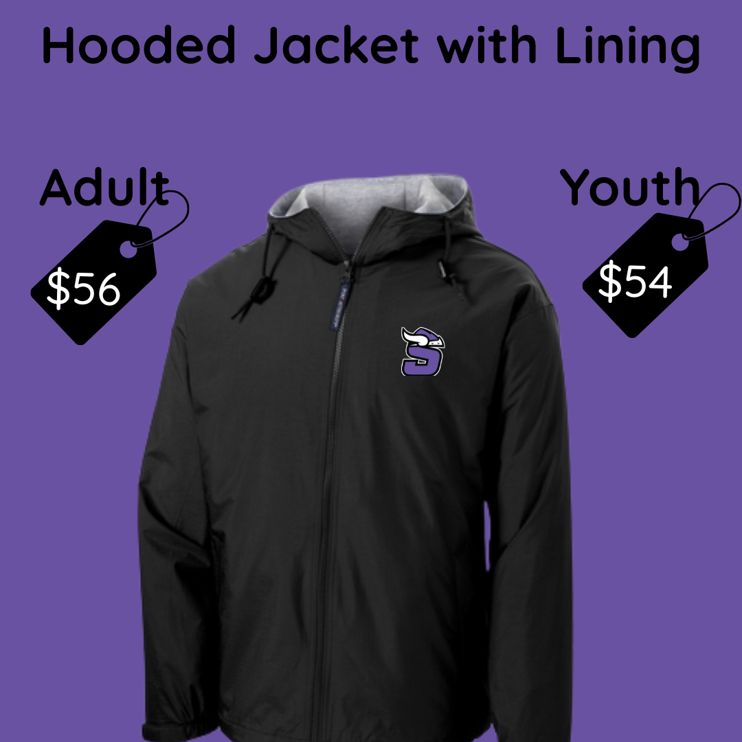 SBTF Hooded Jacket With Lining - YOUTH - ADULT