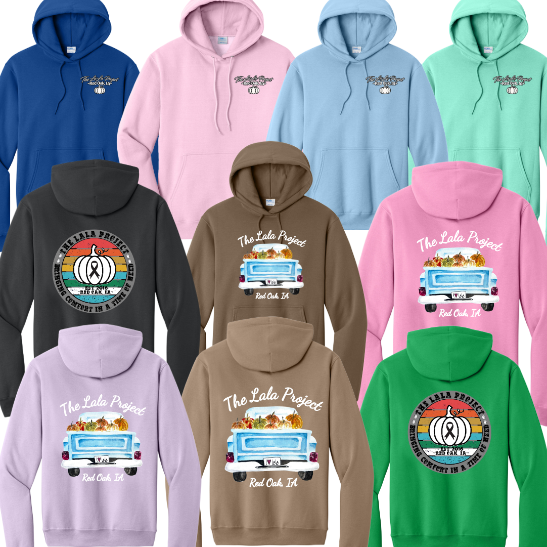 LALA PC78H Port & Co® Core Fleece Pullover Hooded Sweatshirt