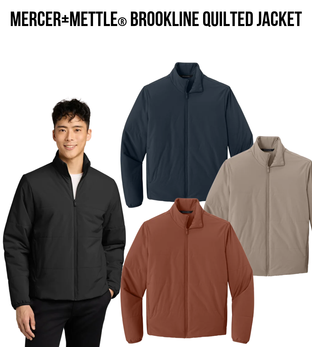 VB MM7220 Mercer+Mettle® Brookline Quilted Jacket