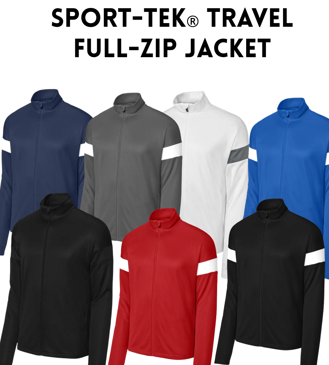 VB ST800 Sport-Tek Travel Full-Zip Jacket