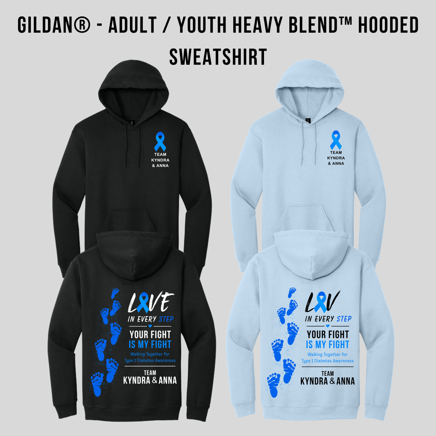 TKA 18500 Gildan® Heavy Blend™ Hooded Sweatshirt