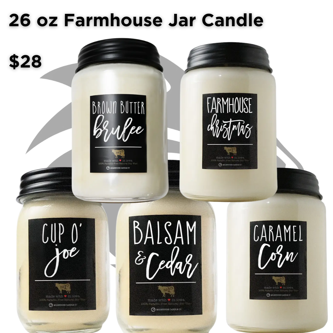 EMF 26 oz Farmhouse Jar Candle