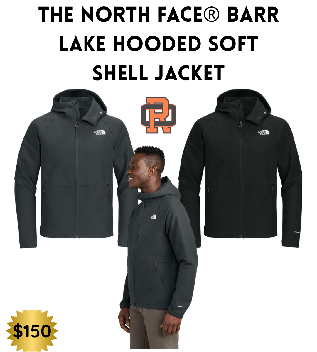 ROFB25 The North Face® Barr Lake Hooded Soft Shell Jacket
