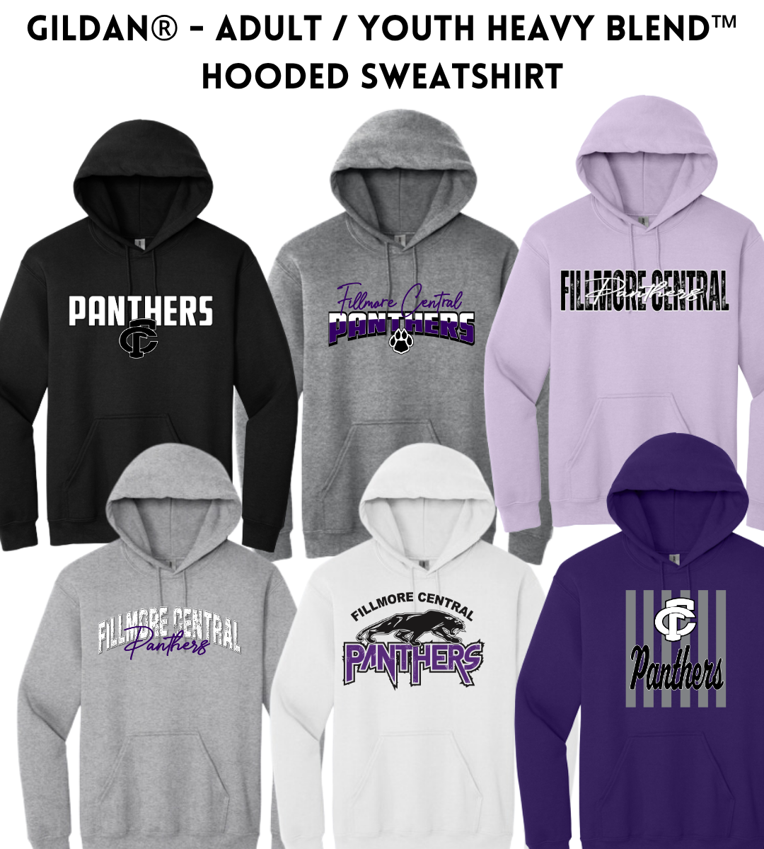 FCP Gildan Hoodie YOUTH - ADULT