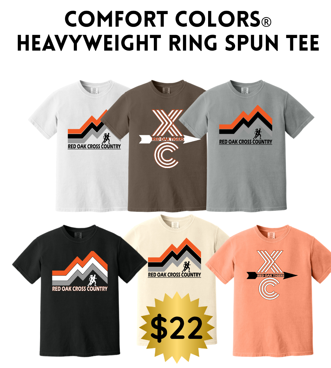 ROCC25 Comfort Colors Tee (Adult Unisex Sizes)