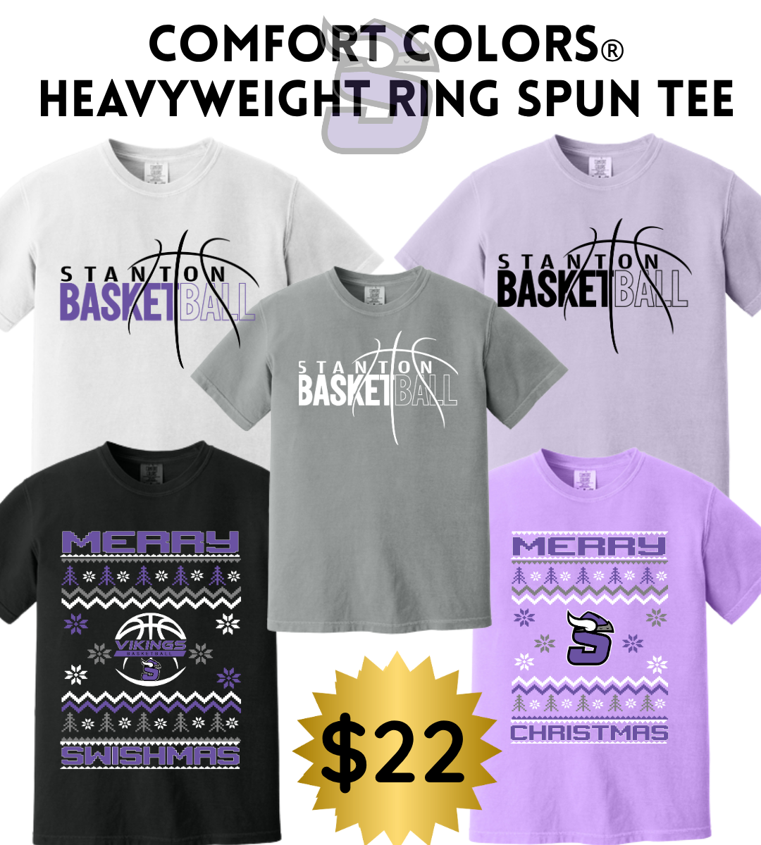 STBB2526 Comfort Colors Tee (Adult Unisex Sizes)