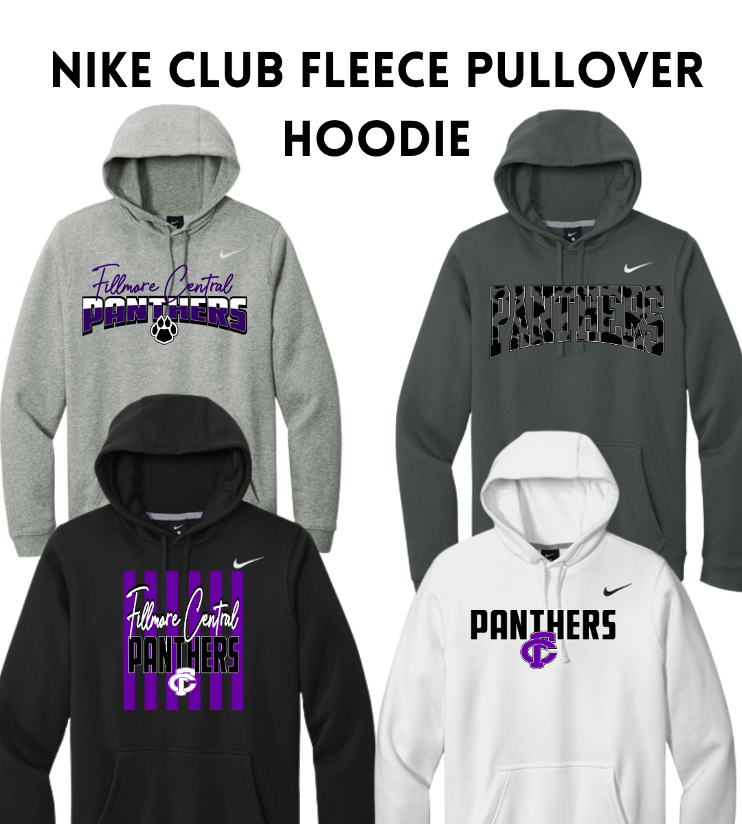 FCP Nike Men's Club Fleece Sleeve Swoosh Pullover Hoodie