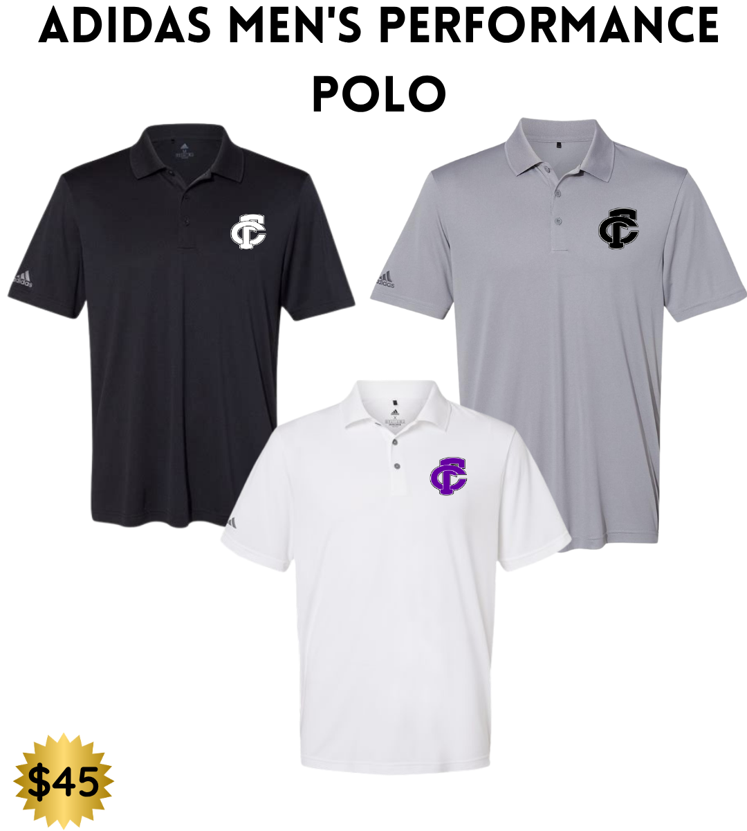 FCP Adidas Men's Performance Polo
