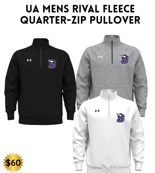 SB25 UA Men's Rival Fleece Quarter-Zip Pullover
