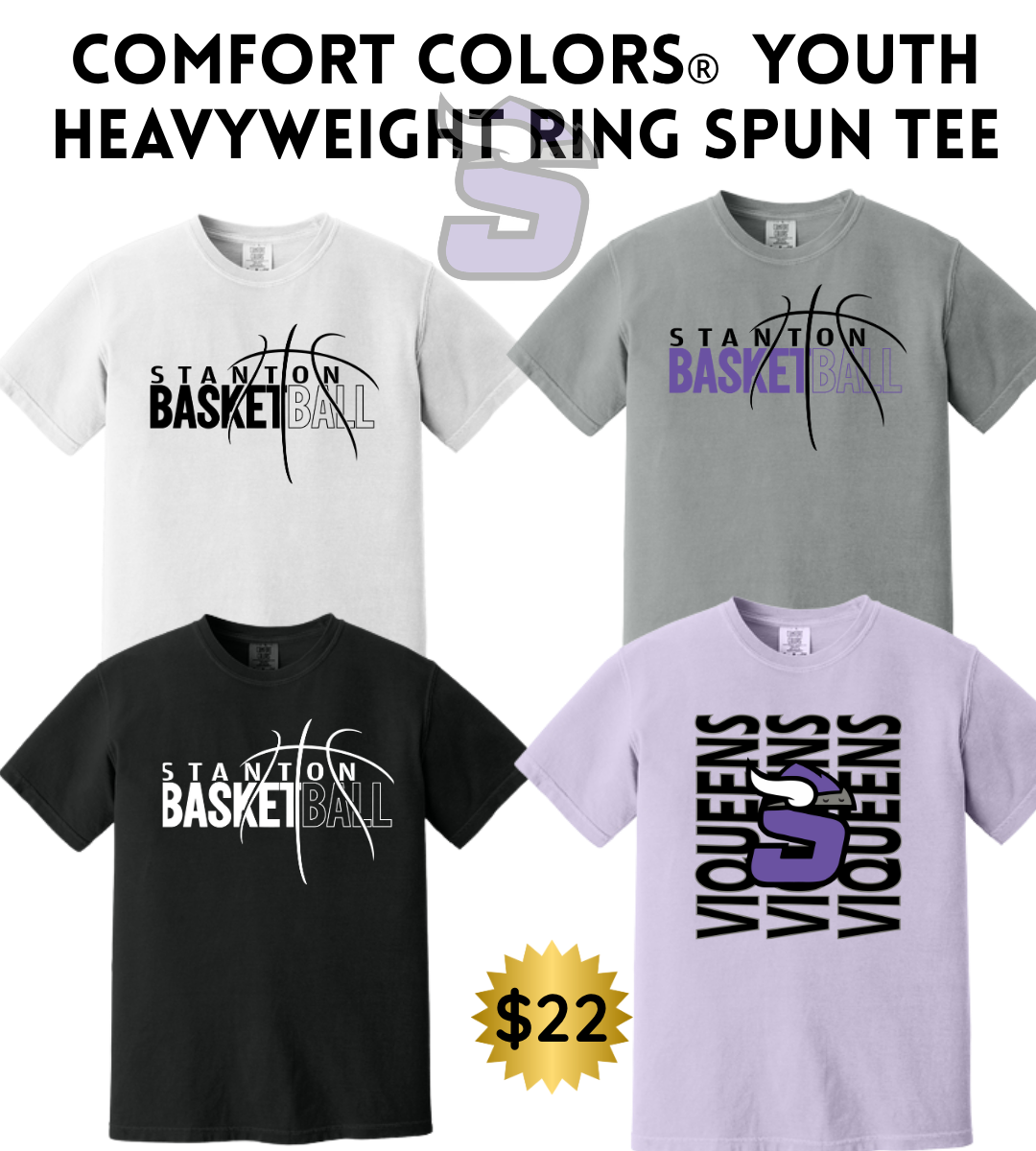 STBB2526 Comfort Colors Tee YOUTH