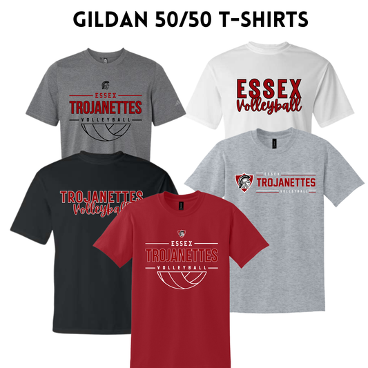 EVB26 8000 Gildan 50/50 t-shirts