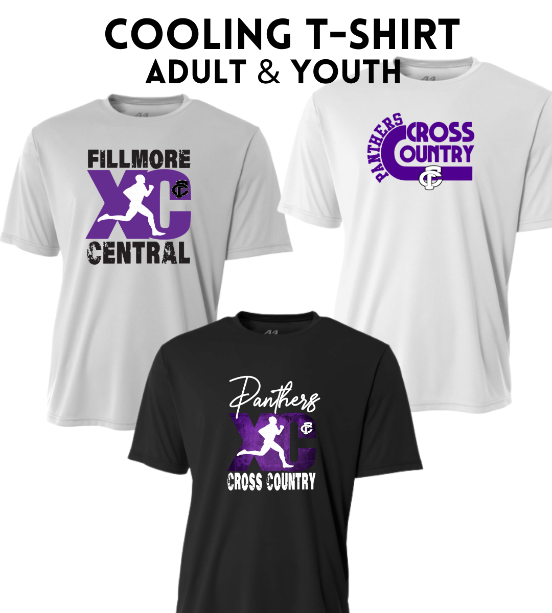 FCPXC A4 Cooling Performance Tee - Moisture-wicking (Unisex / Youth Sizes)