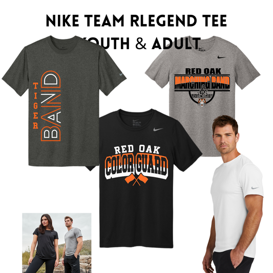 ROMB26 NKDX8787 Nike Youth & Adult Swoosh Sleeve rLegend Tee