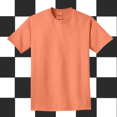 Comfort Color T-Shirt with Patch-Burnt Orange