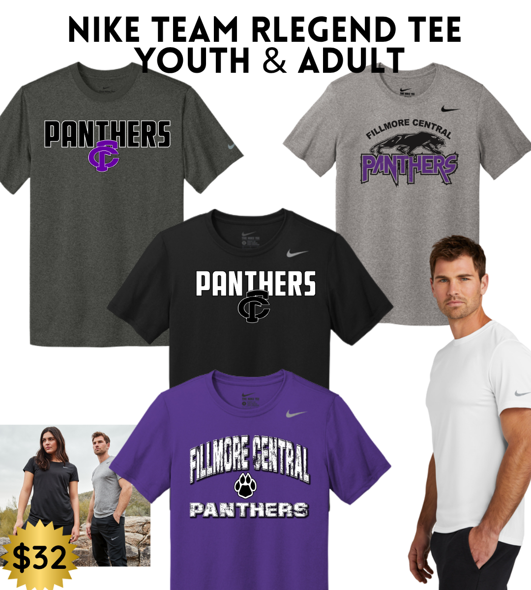 FCP Nike RLegend T-Shirt Men's & Youth