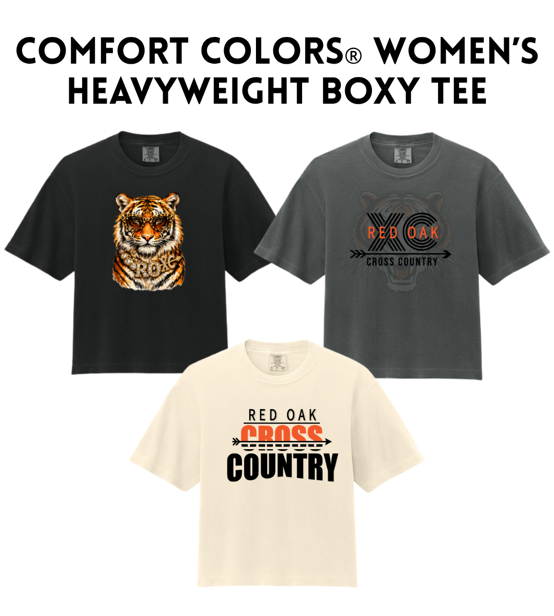 ROCC26 3023CL Comfort Colors® Women’s Heavyweight Boxy Tee